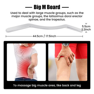Dụng Cụ Mát Xa Bằng Thép Không Gỉ Giúp Thư Giãn Cơ Bắp Tiện Dụng