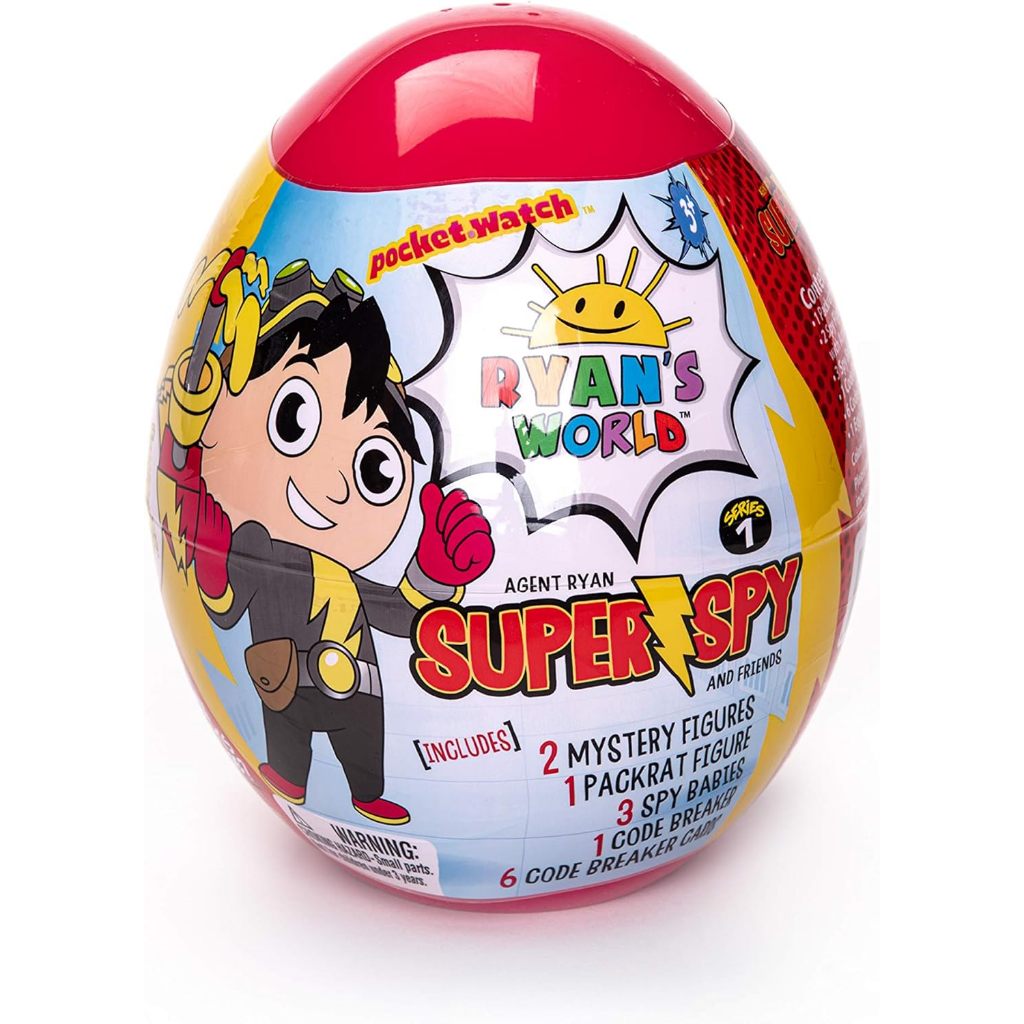 Nhân vật bí ẩn trứng gián điệp siêu nhỏ thế giới của RYAN