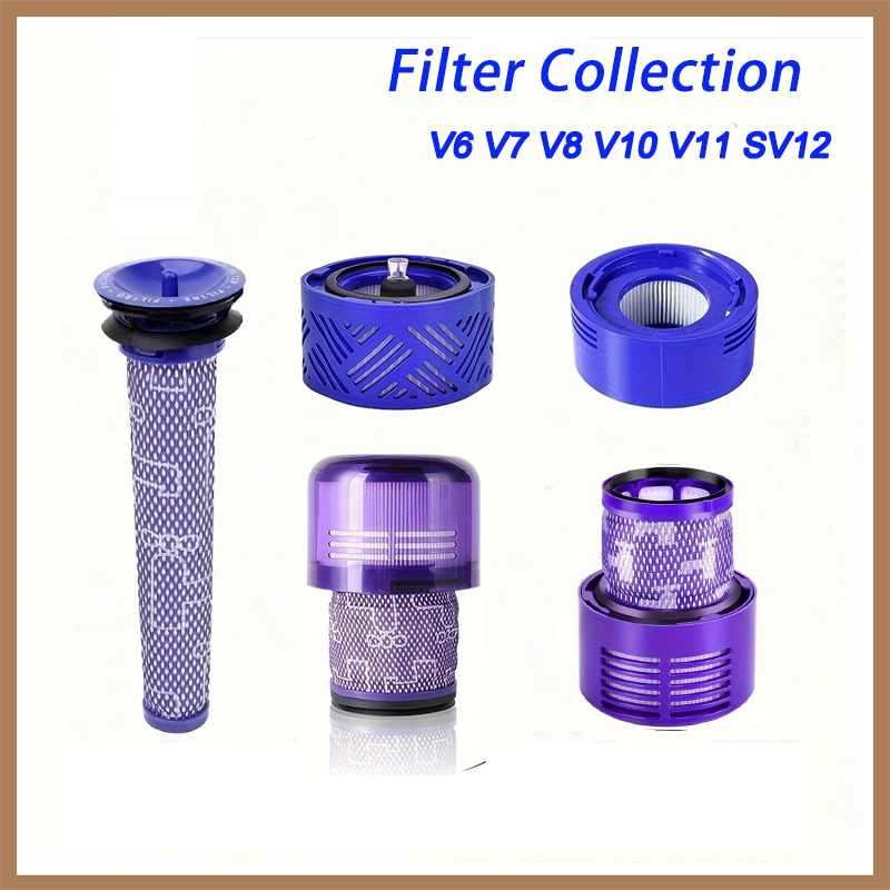 Thay Thế Cho Dyson V6 V7 V8 V10 V11 SV12 V15 Phát Hiện Bài Máy Hút Bụi Có Thể Giặt Bộ Lọc