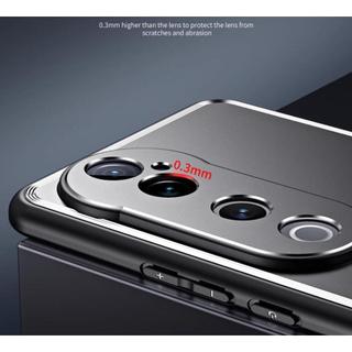 Ốp điện thoại cứng VIVO V40 Pro 5G VIVOV40 V40Pro V 40 Kim loại chống sốc Matte Camera chống vân tay Bảo vệ toàn diện Ốp điện thoại