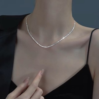 Quà tặng tốt nghiệp MIGILA Vòng cổ bằng thép titan bầu trời đầy sao dành cho nữ, không phai màu, giản dị