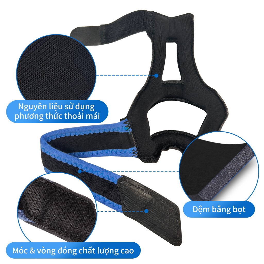 Ảnh Dụng cụ đeo ngón tay cái VELPEAU - thanh nẹp Spica có thể đảo chiều cổ tay và ngón tay, đai đeo hỗ trợ CMC, dụng cụ giữ ổn định cho ngón tay, De Quervain's, viêm khớp, viêm gân, giảm đau ống cổ tay 4