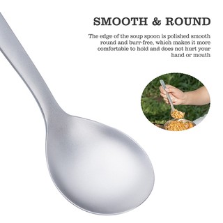 Boundless Voyage- Titan Muỗng Nĩa Đũa Cắm Trại Ngoài Trời Bộ Đồ Ăn Súp Bữa Ăn Dao Kéo Di Động Có Thể Tái Sử Dụng Flatware