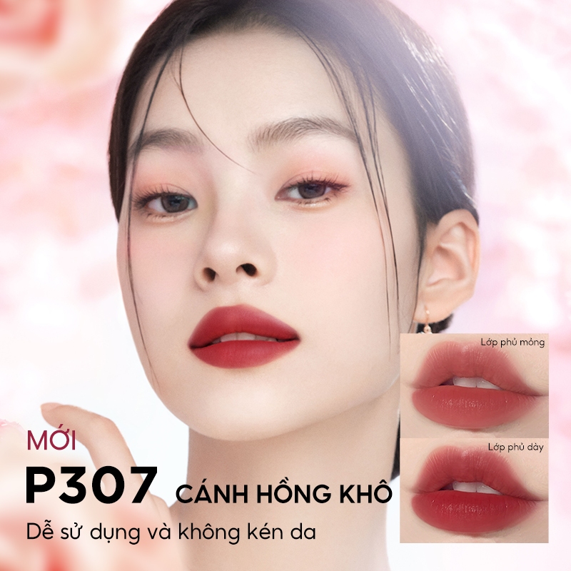 Ảnh Son tint bóng COLORKEY dưỡng ẩm trong suốt mềm mại lâu trôi độ ấm vừa vặn không dính có sắc tố cao 4