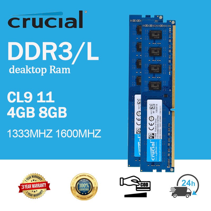 4GB 8GB DDR3 RAM DDR3L1333Mhz 1600Mhz RAM PC3 PC3L 10600 12800 240pin ...