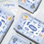 GAIFEEL Gói 3 Món Khăn Lau Ướt Cho Bé 80 Tờ / Gói (Hương Sữa)