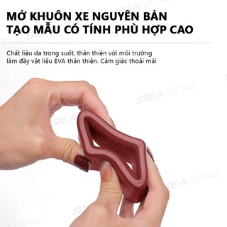 Seametal Ô Tô Dây An Toàn Ổ Cắm Bộ Bảo Vệ Áo Khoác Silicon Chống Va Chạm Xước Thiết Bị Cố Định Bảo Vệ Nội Thất Sửa Đổi Đa Năng