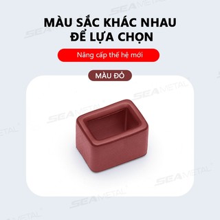 Seametal Ô Tô Dây An Toàn Ổ Cắm Bộ Bảo Vệ Áo Khoác Silicon Chống Va Chạm Xước Thiết Bị Cố Định Bảo Vệ Nội Thất Sửa Đổi Đa Năng