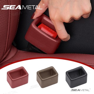 Seametal Ô Tô Dây An Toàn Ổ Cắm Bộ Bảo Vệ Áo Khoác Silicon Chống Va Chạm Xước Thiết Bị Cố Định Bảo Vệ Nội Thất Sửa Đổi Đa Năng