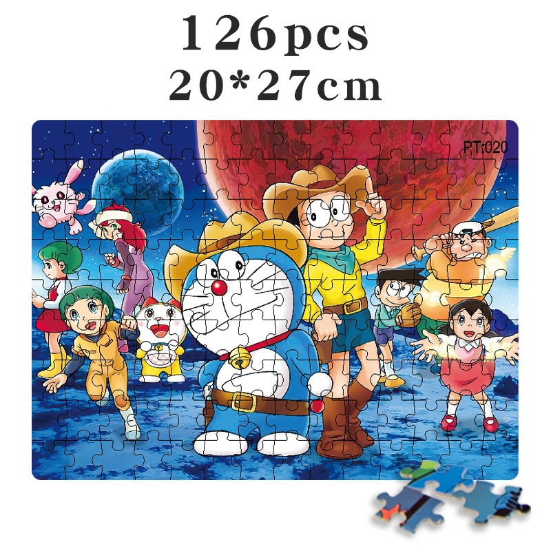 Ảnh Mèo Và Chuột Anime Xếp Hình Bộ 126 Miếng Giấy Dày Xếp Hình Đồ Chơi Bé Trai Bé Gái Trí Não Tập Thể Dục Bộ Xếp Hình Trung Thu Lễ Hội Mùa Học Quà Tặng 3