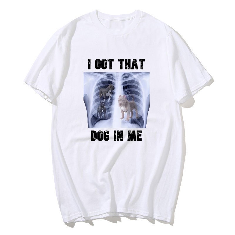 Tôi Có Con Chó Đó Trong Tôi Áo Thời Trang Nam Thẩm Mỹ Ngộ nghĩnh Pháp Bulldog Áo Thun Unisex Chất Lượng Cao Vintage Cotton Tee Áo Sơ Mi