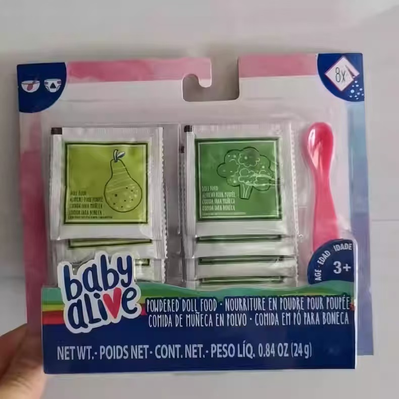 Baby Alive Powdered Doll Food E0302 Thức Ăn Búp Bê Sống Động E0302