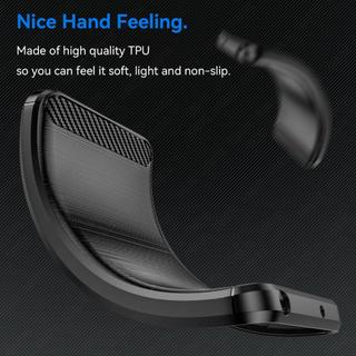 Dành Cho VIVO V40 5G / VIVO V40 Pro 5G Ốp Điện Thoại Sang Trọng Mỏng [Chống Vân Tay Bằng Sợi Carbon] Vỏ Giáp Mềm Chống Sốc Ốp Lưng Bảo Vệ SMF01