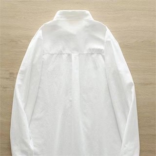 Áo sơ mi dài tay thêu Cotton dáng rộng phong cách Hàn Quốc dành cho nữ