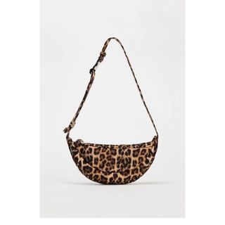 Zara Phụ Nữ Mới Da Báo Cheetah In Túi Đeo Vai Spice Girls Hottie Ví Châu Âu Và Mỹ Thời Trang Nửa Mặt Trăng Túi Xách