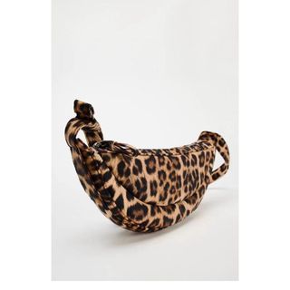 Zara Phụ Nữ Mới Da Báo Cheetah In Túi Đeo Vai Spice Girls Hottie Ví Châu Âu Và Mỹ Thời Trang Nửa Mặt Trăng Túi Xách