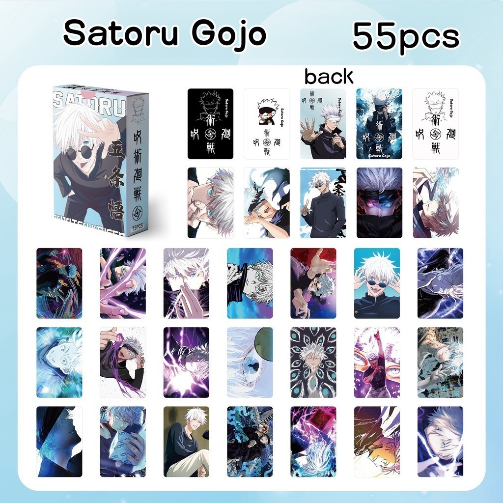 Bộ 50-55 Manga Manhwa PAYBACK Lost in Cloud Laser Holographic Lomo Cards LIGHT AND ĐÊM Satoru Gojo Photocards Blue Lock Heaven Official 's Blessing Hologram Postcards Fast YM