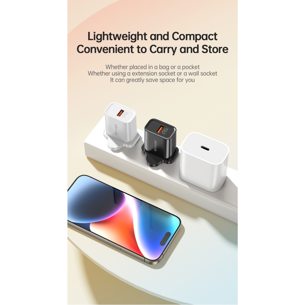 Ảnh Bộ Sạc Nhanh Awei PD59 18W USB - An Toàn, Ổn Định Cho Điện Thoại Thông Minh 4