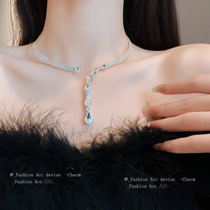 Đơn giản khí chất xương đòn Necklace thời trang cao cấp đồ trang sức bán buôn cho phụ nữ