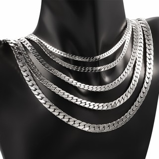 Dây chuyền mài bốn mặt bằng thép không gỉ chặt chẽ để làm đồ trang sức Đồ dùng DIY Vòng cổ Vòng tay thời trang Cuba Phụ kiện