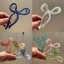 Thi Đơn Giản Nhiều Màu Sắc Đa Năng Rỗng Streamer Nơ Nhựa Vuốt Tóc Thời Trang Phụ Kiện Tóc Cho Nữ Bé Gái Sinh Nhật Quà Tặng Nhỏ VN