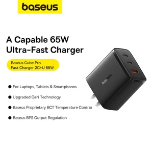 Củ sạc nhanh BASEUS USB C 65W thích hợp cho máy tính xách tay/ phone