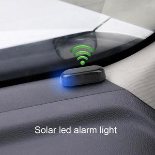 Xe Gắn Mô Phỏng Năng Lượng Mặt Trời Chống Trộm Đèn Đỏ / Xanh USB Hỗ Trợ Sạc Hệ Thống An Ninh Cảnh Báo Đèn Flash Báo Động