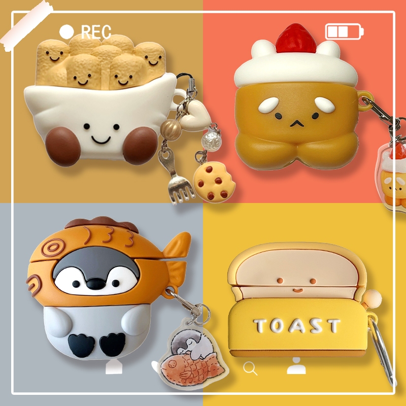 New TPU Earphone Cover for AirPods 3d Gen Case Cartoon Earphone Case