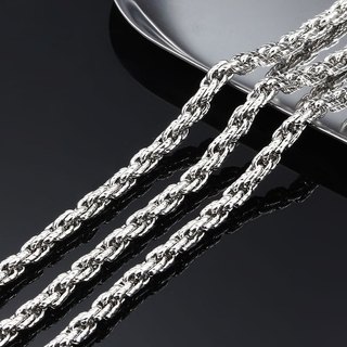 Thiết Kế Mới Thép Không Gỉ 304 Xoắn & Hình Bầu Dục Dây Xích Cho Trang Sức Làm Vật Liệu DIY Vòng Cổ Handmade Bán Buôn