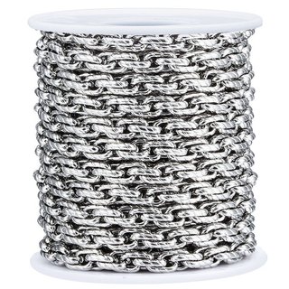 Thiết Kế Mới Thép Không Gỉ 304 Xoắn & Hình Bầu Dục Dây Xích Cho Trang Sức Làm Vật Liệu DIY Vòng Cổ Handmade Bán Buôn
