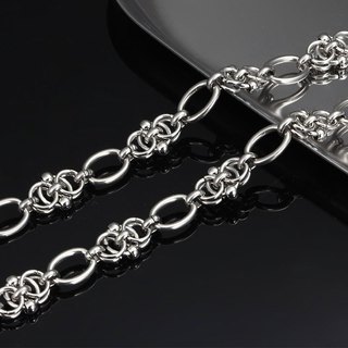 Thép không gỉ Nút Dây Xích Dành Cho Nam Nữ Trang Sức Làm DIY Handmade Vòng Cổ Vòng Tay Xoắn Dây Xích Phụ Kiện
