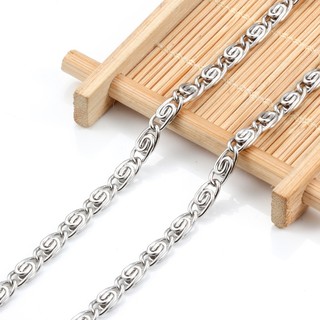 Thép không gỉ Vortex Dây Xích Hình Vít Dây Xích Cho DIY Vòng Cổ Trang Sức Làm Phụ Kiện