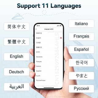 D210 Máy in nhiệt A4 không dây di động / Máy in hình xăm