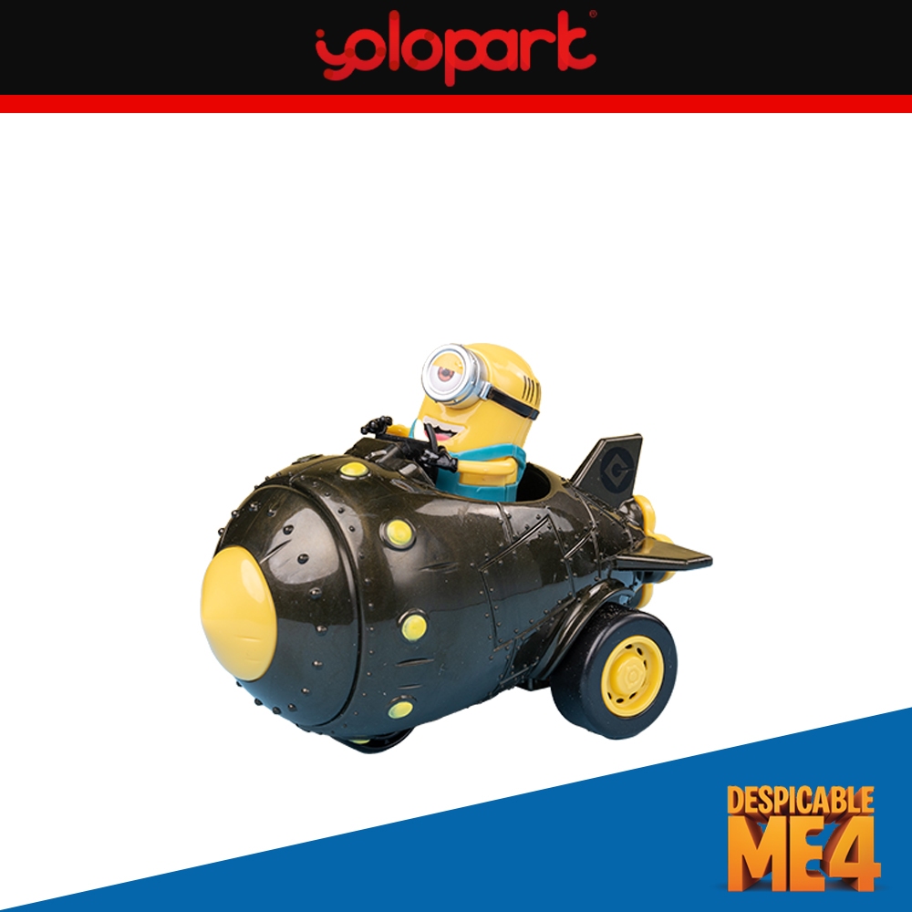 Yolopark Despicable Me 4 Rocket Minions Đồ chơi ô tô ma sát cho trẻ em ...