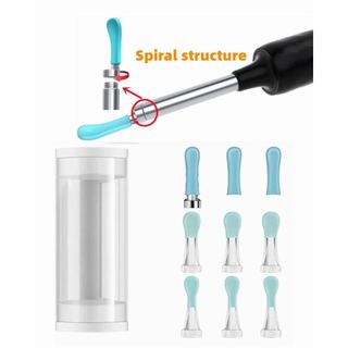 Bebird R1 R3 T15 X3 D3pro Tai Chính Hãng Earpick Chăm Sóc Sức Khỏe ear Cleaner 4 Chiếc Thay Thế Đầu Phụ Kiện PC ear pick