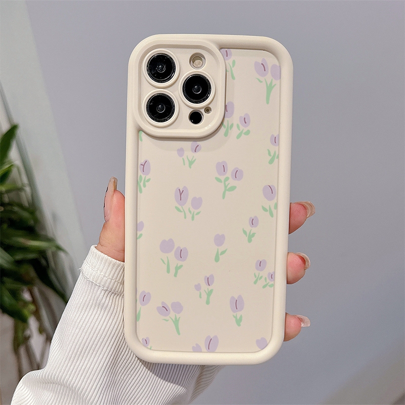Ốp Hoa Cho OPPO Reno 11F 5G 10 11 Pro 10 5G 9 Pro + 8 8T 4G 8z 7 Z 6z 5G 7 Pro 6 5F 4 Pro 3 4G Vỏ Điện Thoại Silicon Đơn Giản