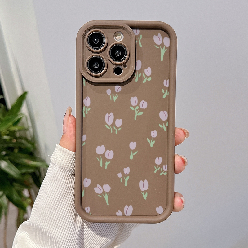 Ốp Hoa Cho OPPO Reno 11F 5G 10 11 Pro 10 5G 9 Pro + 8 8T 4G 8z 7 Z 6z 5G 7 Pro 6 5F 4 Pro 3 4G Vỏ Điện Thoại Silicon Đơn Giản