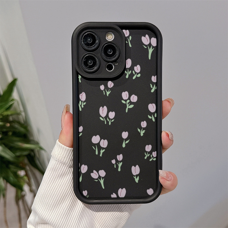 Ốp Hoa Cho OPPO Reno 11F 5G 10 11 Pro 10 5G 9 Pro + 8 8T 4G 8z 7 Z 6z 5G 7 Pro 6 5F 4 Pro 3 4G Vỏ Điện Thoại Silicon Đơn Giản