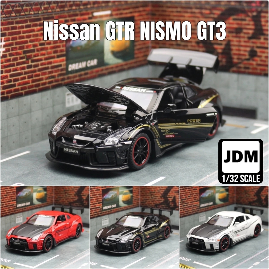 Xe Diecast 1: 32 Nissan GTR R35 Nismo GT3 Đồ Chơi Xe Mô Hình Diecast ...