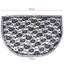 Jifang Trắng Đen Trơn Hoa Hồng Hoa Ren Hoa Cưới Cô Dâu Veil Nửa Vòng Viền Khăn Pashmina Một Lớp Đầu Mặc Nhà Thờ Cầu Nguyện Mantilla YW38