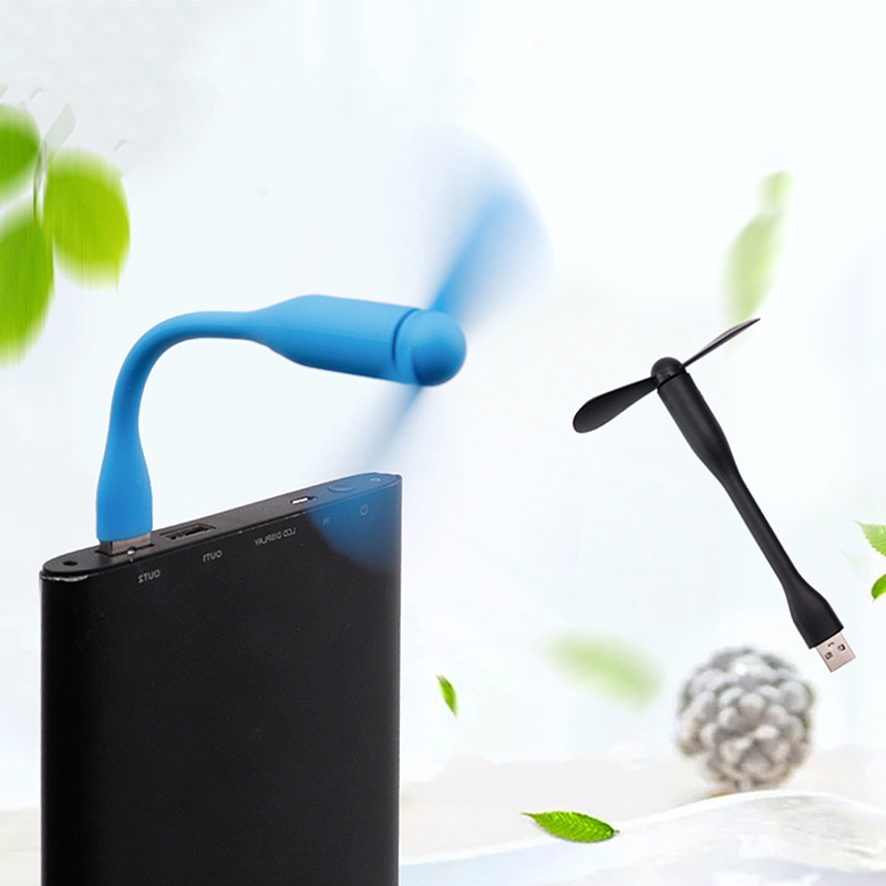 JINHF Mùa Hè Ngoài Trời Và Du Lịch USB Sạc Quạt Cầm Tay Làm Mát Im Lặng Không Dây Chơi Cắm Quạt HOT
