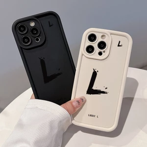 Ốp Điện Thoại Chữ L Cho iPhone 15 Pro Max 14 Pro 13 Pro Max 12 12Pro Max 11 Pro Max