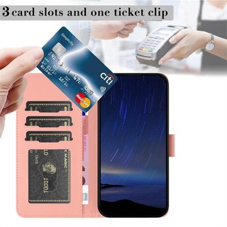 Ốp Lưng Cho Samsung Galaxy S20 S21 S22 S23 S24 + Plus Pro Lite Ultra FE Ví Da Flip Casing Phim Hoạt Hình Bảo Vệ Bỏ Túi Khe Cắm Thẻ Bao