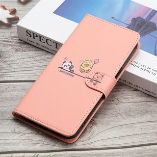 Ốp Lưng Cho Samsung Galaxy S20 S21 S22 S23 S24 + Plus Pro Lite Ultra FE Ví Da Flip Casing Phim Hoạt Hình Bảo Vệ Bỏ Túi Khe Cắm Thẻ Bao