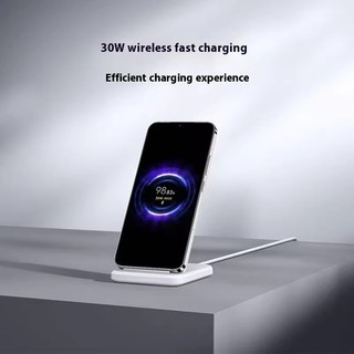 Bộ sạc không dây dọc Xiaomi Thiết kế cuộn đôi 30W có thể sạc lại ngang & dọc Tương thích với nhiều thiết bị
