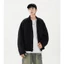 Yipinyouyou Áo khoác American Retro Workwear Áo khoác đồng phục bóng chày rộng đau khổ