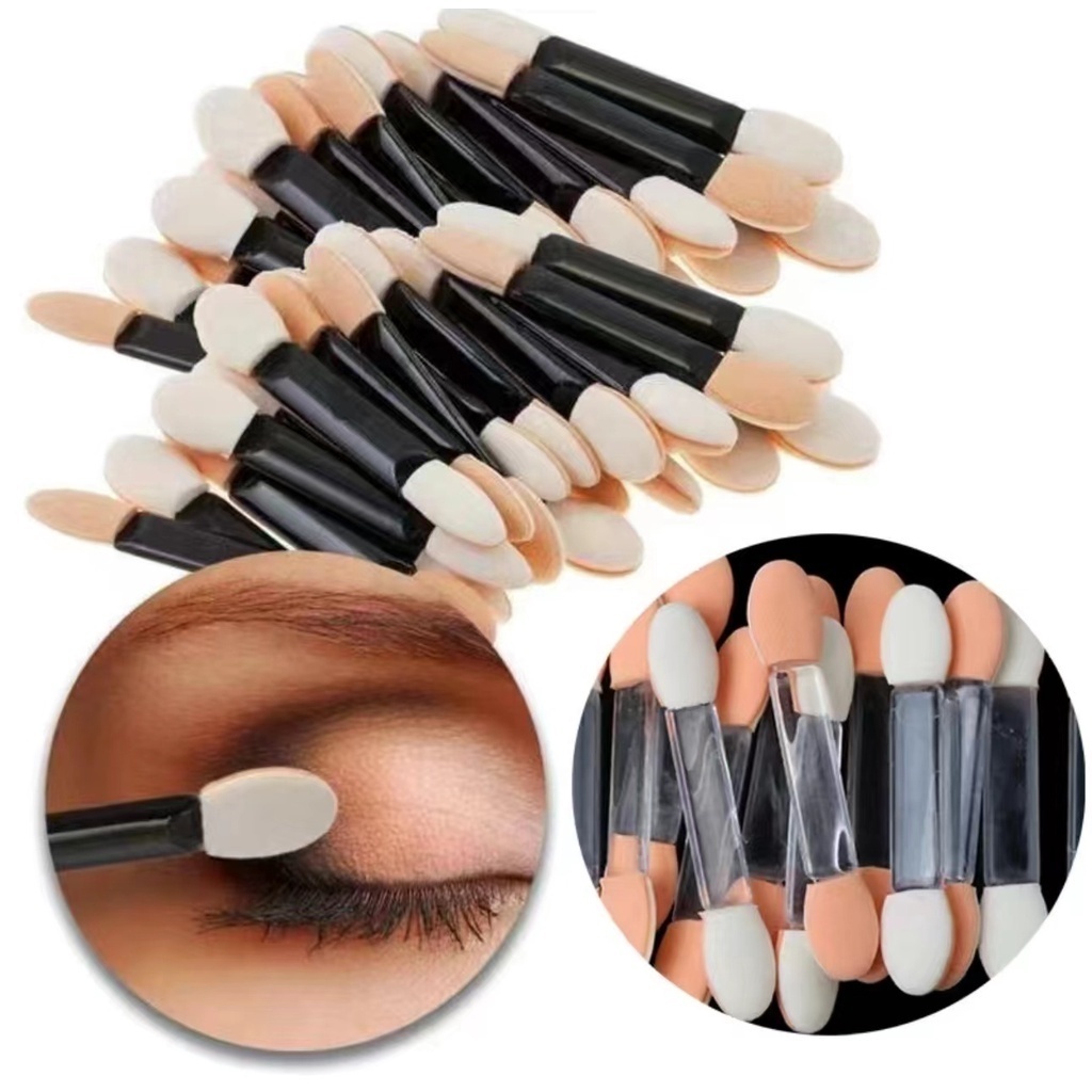 Cọ Tán Kem Nền Lông Mềm Siêu Mịn (Cọ Dẹt Spatula, Cọ Đầu Vát 55 Độ & Combo Cọ Kèm Bông Mút 3D Không Hút Nền)