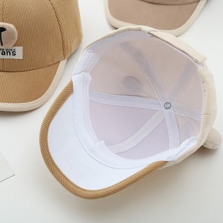 Mũ Bóng Chày Thu Đông Trẻ Em 3D Hoạt Hình Bé Trai Bé Gái Mũ Dễ Thương Thích Hợp Cho Bé 1-4 Tuổi