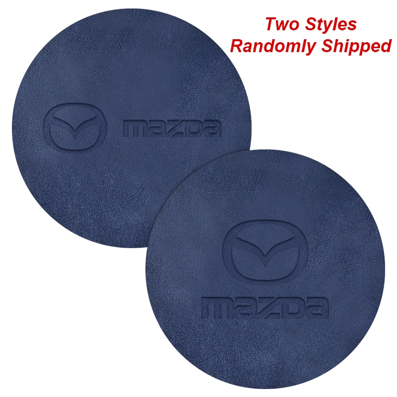 Bộ 2 Đế Lót Cốc Nước In logo Xe Hơi mazda 5 6 323 626 rx8 cx5 cx-4 mx3 mx5 Anza axela