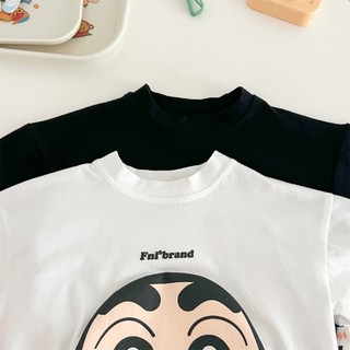 Quần áo trẻ em bút chì màu nhỏ mới in hình tam giác bé ha quần áo cotton nguyên chất in hình dễ thương đồ ngủ cho bé phù hợp với